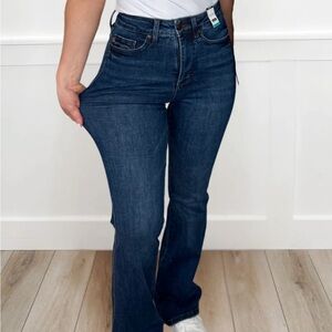 Judy Blue tummy control high rise bootcut dark wash jeans